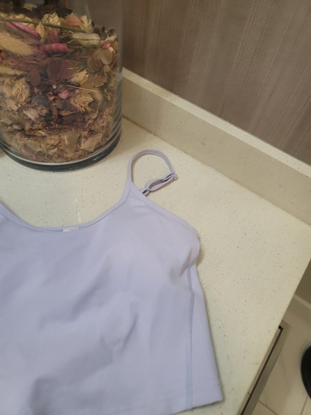 Lululemon Wunder Train Strappy Ribbed Tank Top Violet Verbena Size 4 - Picture 3 of 6